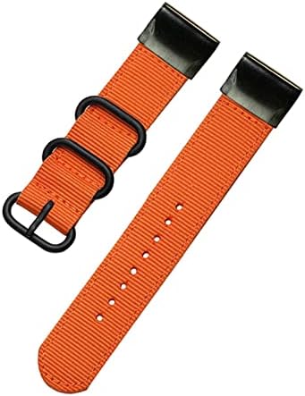Uncaso 22 26mm 26mm de nylon watch band strap para Garmin Fenix ​​6x 6 Pro Smart Watch Easy Fit Band para Fenix ​​5x 5 3 3HR 935 945 Watch