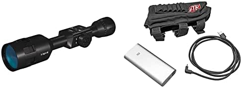 ATN X-Sight 4K Pro Smart Day/Night Hunting Scope w/Ballistics Calc, 3864x2218 Resolução, gravação de vídeo,
