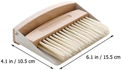 Hemoton Mini Dustpan e pincel conjunto: escova de limpeza portátil e lixo pequeno broom broom batentop batentop
