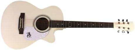 Hillary Scott assinou o Autograph Commal Size Size Acoustic Guitar W/ James Spence JSA Autenticação -