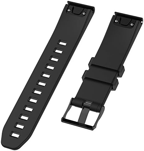 Bandas de reposição compatíveis com abordagem Garmin S62 Smartwatch, Banda de silicone 22mm Liberação rápida tiras