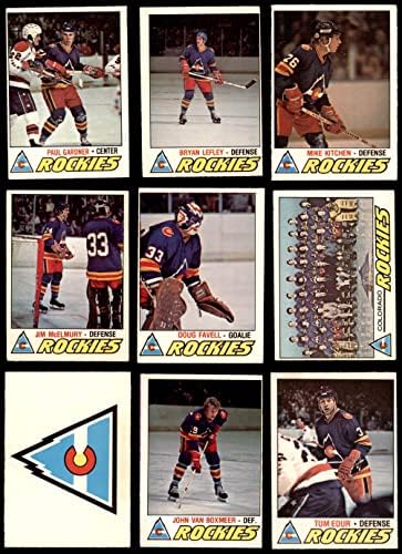 1977-78 O-PEE-Chee Colorado Rockies Team Set Colorado Rockies-Hockey VG/EX+ Rockies-Hockey