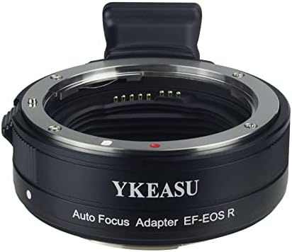 EF-EOS R Adaptador de montagem de lentes automático de foco eletrônico FITS para lentes Canon EF/EF-S para Canon EOS RP e EOS RP R5 R6 R7 R7 Câmeras