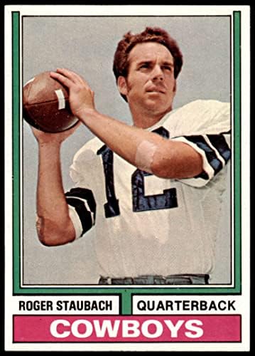 1974 Topps 500 Roger Staubach Dallas Cowboys NM+ Cowboys Marinha