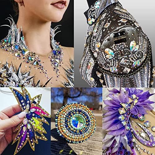 Dongzhou Crystal costurar em strassm strass chatback com 2 orifícios para roupas artesanato de costura