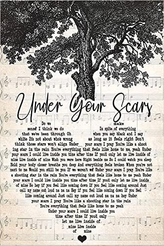 Sob Your Scars - Godsmack Lyrics Metal Poster - Poster de música - Melhores presentes de todos