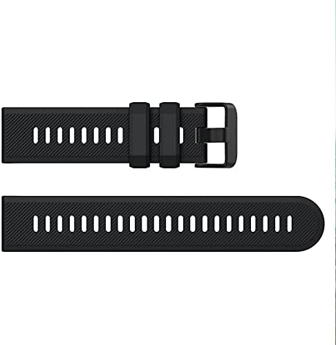Cinta de silicone de 22 mm de 22mm para Garmin Forerunner 745 Smartwatch Bracelete para Huawei