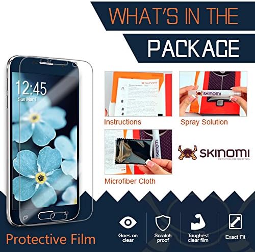 Protetor de tela Skinomi compatível com Blackview A60 Pro Clear Techskin TPU Anti-Bubble HD Film