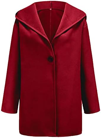 Cardigãs longos para mulheres mais tamanhos de casaco de lã Casaco de trincheira Ladies Cardigan leve