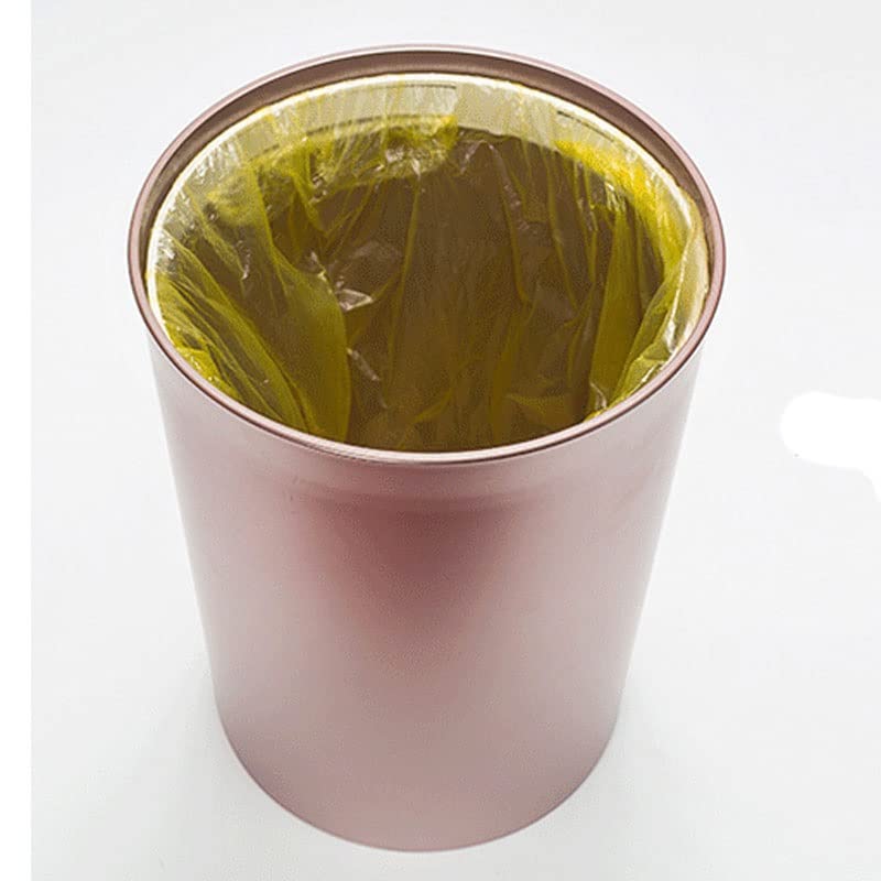 Xbwei Golden Shake tampa lixo de plástico lata de lixo para o banheiro do banheiro da cozinha