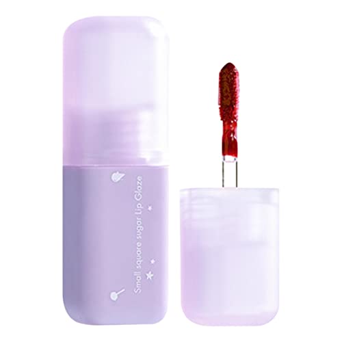 Xiahium Lip Gloss Business Organizador Lip Lip Gloss Longo Lip Glaze Film Wet Non Fade High Pigmment Batom