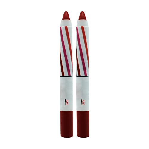 Batom de boneca 2pc Lipstick lápis Lip Lip Liner Velvet Silk Lip Gloss Maquiagem Lipos Lipos de
