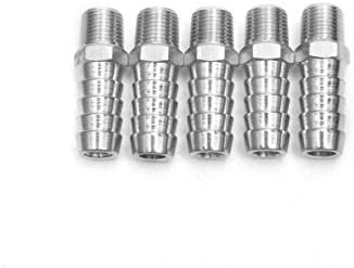 Produção de barras de ltwfitting Aço inoxidável 316 Couplador/conector de encaixe de barb 3/8