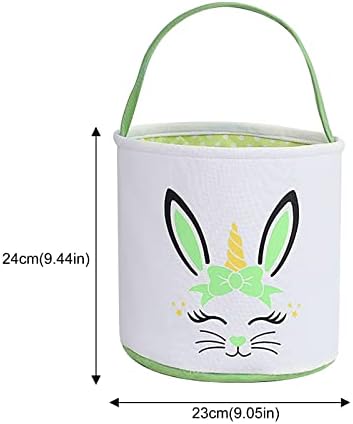Candy Creative Rabbit Gift Páscoa Bolsa de bolsa Bunny Presente decoração de casa de casa grande com zíper e alças