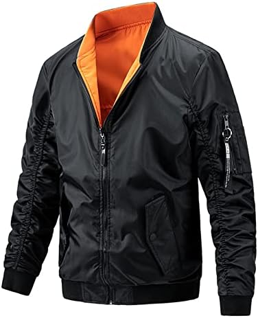 Capuz adssdq zip up para homens, o grande tamanho de moda de manga comprida casacos masculino Biker Fit