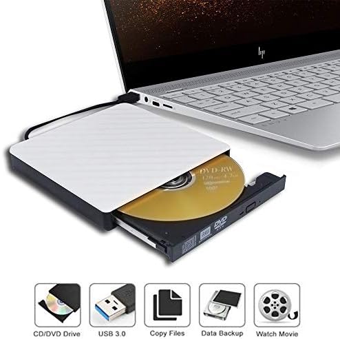 Portátil USB 3.0 DVD Externo DVD Drive para laptop HP Envy X360 X 360 13 T 13T 15 15T 17 17T X2 Probok