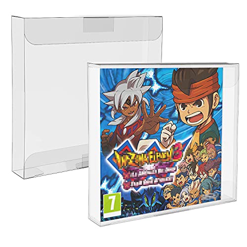 Caso de protetores de caixa transparente de higoplay para Nintendo 3DS, qualidade premium de qualidade