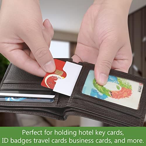 2000 peças Mangas de cartão de crédito Hotel Titular do cartão -chave em branco Envelopes de cartão -presente