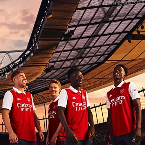 Arsenal de futebol masculino da Adidas F.C. 22/23 camisa autêntica em casa