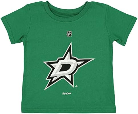 O Exterterstuff Dallas estrela o logotipo da equipe do NHL para crianças pequenas camisetas de manga curta,