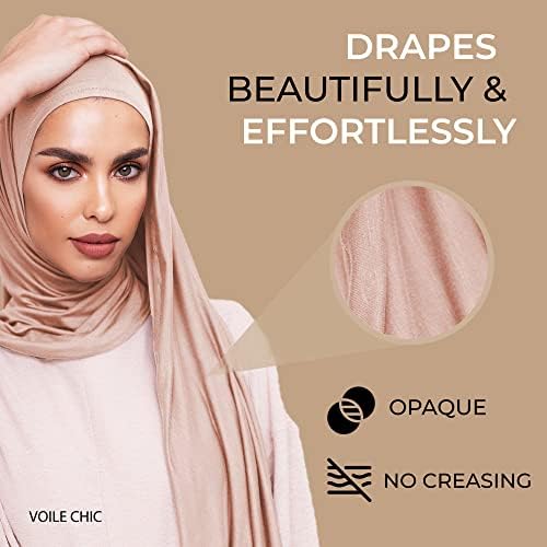 Voile Chic Instant Hijab for Women - Premium Jersey Head Lenfra