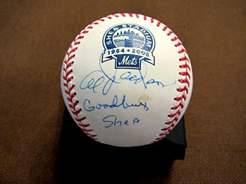 Al Jackson Good Bye Shea 1962 Nova York Met Signed Auto Shea Stadium Baseball JSA - Bolalls autografados