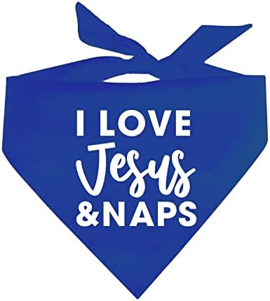 Eu amo Jesus e Naps Dog Bandana