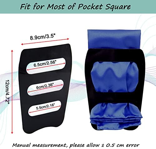 Pocket Squares Suport, acessórios para homens quadrados, ternos, smokings, coletes e jaquetas de jantar