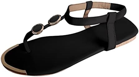 Sandálias de verão massbird para mulheres de verão de verão fivela ajustável plataforma de plataforma de cunha sandálias abertas de couro de couro