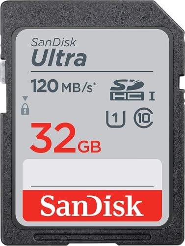Sandisk 32GB SDHC SD Ultra Memory Card funciona com Kodak Pixpro Astro Zoom AZ652, AZ527, AZ421, FZ152 Câmera Pacote