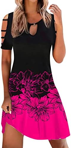 Mulheres Floral Print camise