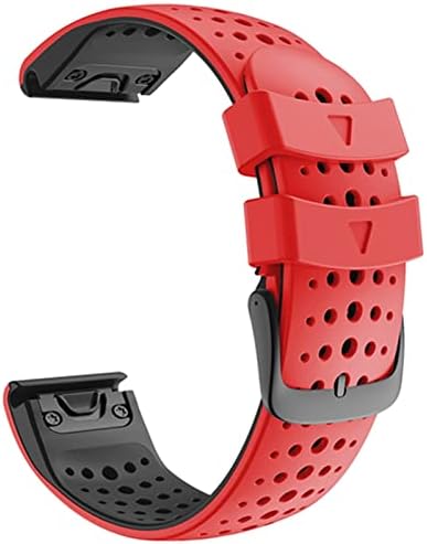 Murve 22mm Quickfit WatchBand para Garmin Fenix ​​7 6 6Pro 5 5Plus Banda de silicone para abordagem S60 S62 Forerunner 935 945 Strap de pulso