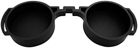 42-43mm Binocular Rainguard/ocular/capa de olho/guard de pó/tampa de guarda-costas de borracha preta, preto,