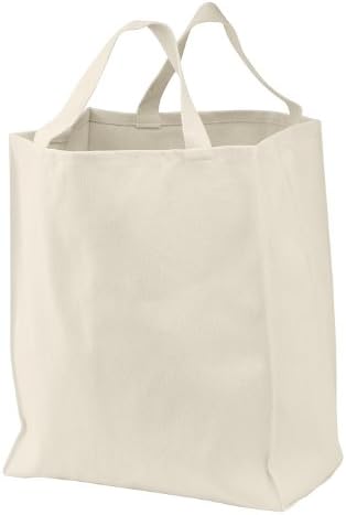 Port & Company Bagage-and-Bags Grocery Tote OSFA Natural