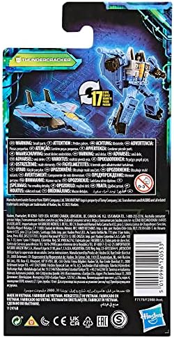 Transformers Toys Legacy Evolution Core Thundercracker Toy, 3,5 polegadas, figura de ação para meninos e meninas