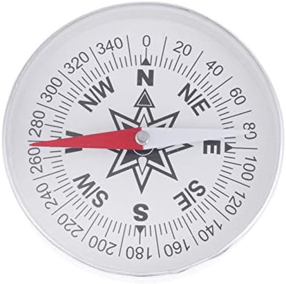 Czdyuf Metal Survival Compass à prova d'água Ferramenta de emergência para montanhismo de passeio de passeio