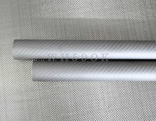 Whabest 1pcs 3k Roll embrulhado Tubo de fibra de carbono 94mm od x 90mm ID x 500 mm material compósito de carbono/tubos de fibra de carbono/tubos/tiras