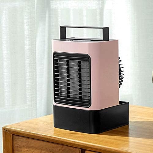Liliang- Coolers de evaporativo portátil Cooler portátil, mini ar condicionado de ar pessoal fã de ar resfriador mini evaporativo fã de mesa de mesa de mesa silencioso umidificador de circulador de ar para o escritório do quarto de casa (cor: