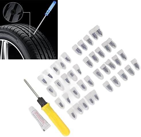 Kit de reparo de pneus a vácuo, reparo de pneu a vácuo Kit Reparo de pneus parafusos de borracha ferramenta