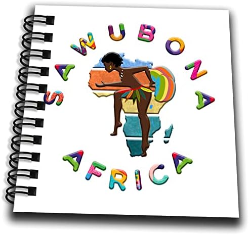 3drose Africa - Olá, Zulu - Sawubona no branco. Bela cultural. - desenho de livros