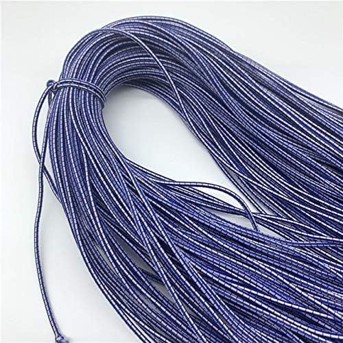 DDDCM 5YARDS/LOTE 2,5 mm redondo alto elástico de costura elástica banda elástica banda de cintura elástica corda elástica elástica fita elástica