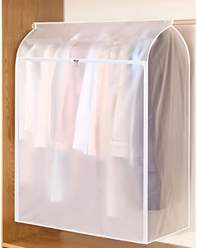 Sacos de vestuário para pendurar roupas totalmente seladas e grandes para pendurar sacos de armazenamento, cobertura de roupas Protetor de roupas de guarda -roupa