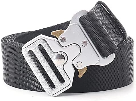 Cinturão tática do cinto de nylon 1.25in Riggers Cinturão Militar de correia com fivela de metal de liberação