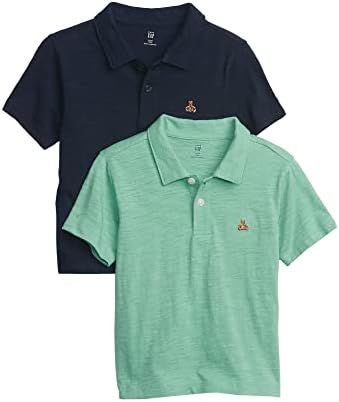 Gap Boys 'Knit Jersey Polo Shirt 2 Pack