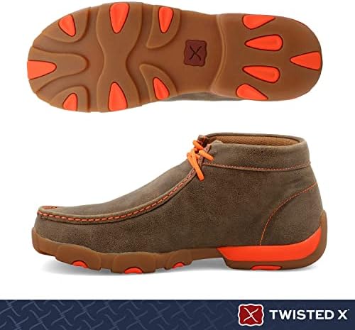 Twisted X masculino masculino masculino - Sapatos solitários de arremesso de ar; projetado com casca