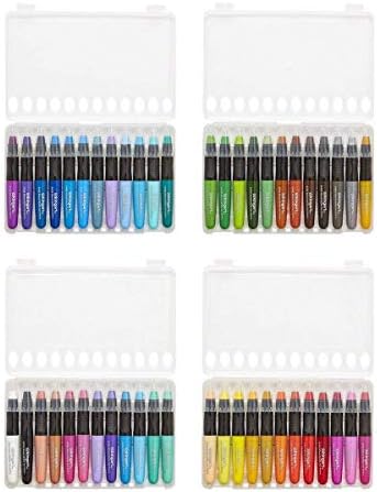 Kingart Gel Stick Artista Solúvel em Creyons de Pigmentos Solúveis Conjunto de 48 cores com caixa