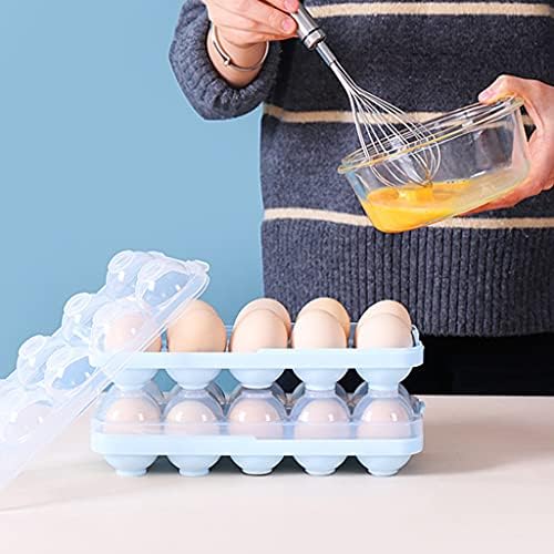 Caixa de armazenamento de ovo de plástico PDGJG, frigoreradora mais nítida, ferramenta de cozinha portátil