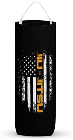 Jiu Jitsu USA Bandeira Bolsa de Mercearia Distribuidores de Organizadores Lavagem com Loop Hanging