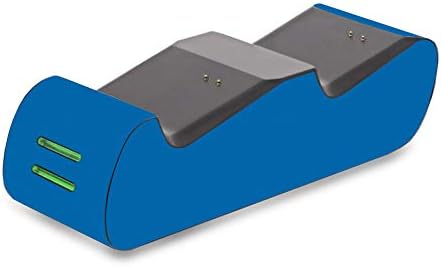 MightySkins Skin Compatível com carregador de controlador Fosmon Xbox - Blue sólido | Tampa protetora, durável