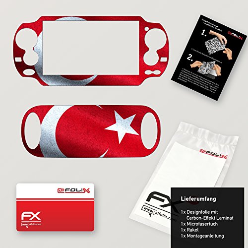 Sony PlayStation Vita Design Skin Bandeira da Turquia adesivo de decalque para PlayStation Vita